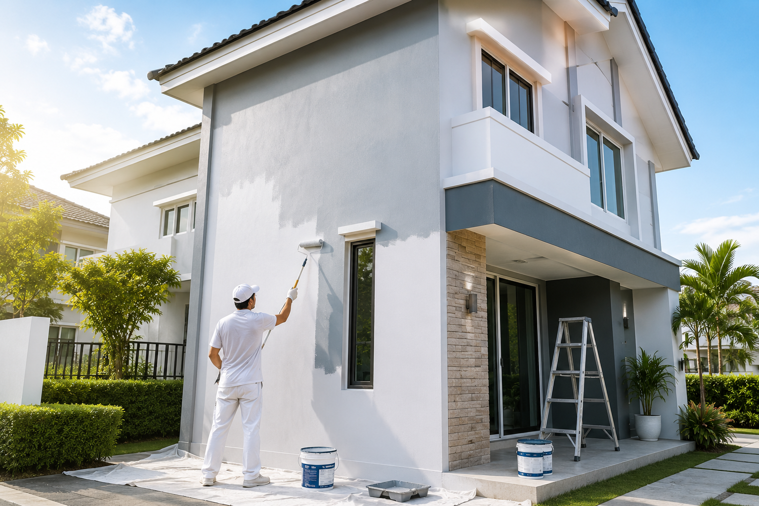 Exterior House Painting Services