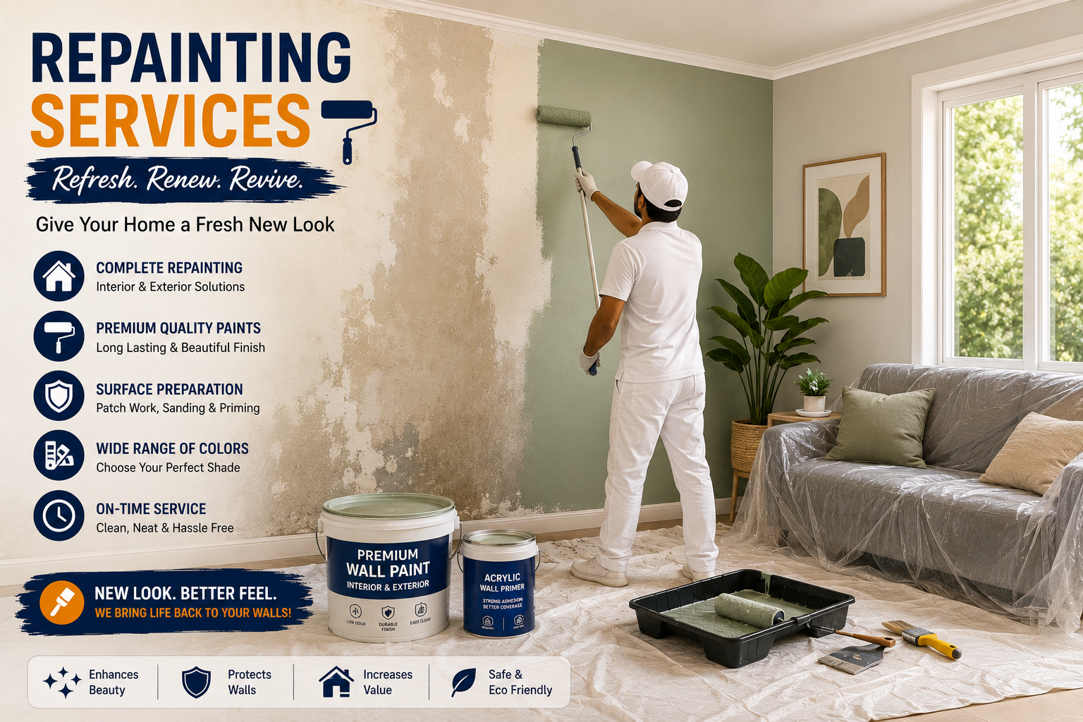 Repainting and Maintenance Services